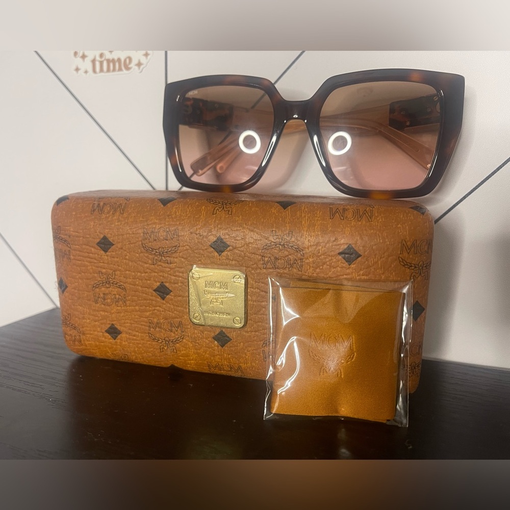 NEW MCM TORTOISE SUNGLASSES